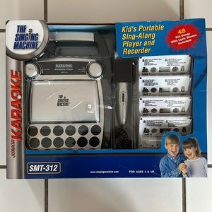 The Singing Machine Kid’s Portable Sing-Along Player and Recorder